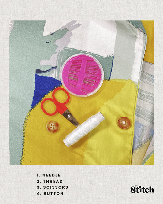 How to Hand-Sew a Button